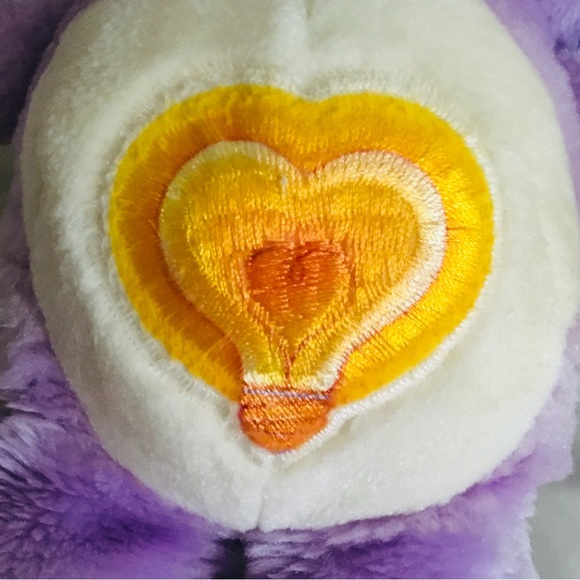 SOLD OUT——— ORIGINAL 1984 CARE BEAR COUSINS BRIGHT HEART RACCOON 13” Plush - Picture 5 of 10